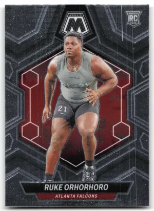 Ruke Orhorhoro Rookie 2024 Panini Mosaic Atlanta Falcons