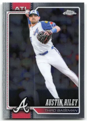 Austin Riley 2026 Topps Chrome Atlanta Braves