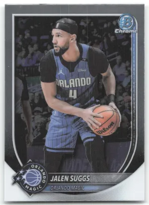 Jalen Suggs 2025-26 Bowman Chrome Orlando Magic