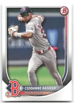 Ceddanne Rafaela 2025 Bowman Boston Red Sox