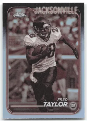 Fred Taylor 2024 Topps Chrome Sepia Refractor Jacksonville Jaguars