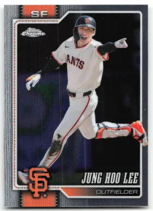 Jung Hoo Lee 2026 Topps Chrome San Francisco Giants