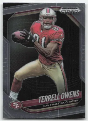 Terrell Owens 2025 Panini Prizm Black San Francisco 49ers