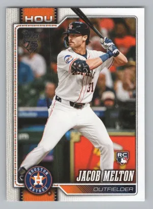 Jacob Melton Rookie 2026 Topps Houston Astros