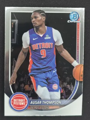 Ausar Thompson 2025-26 Bowman Chrome Detroit Pistons