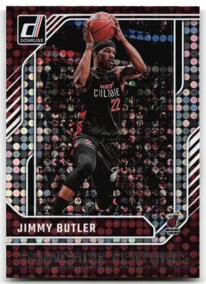 Jimmy Butler 2024-25 Donruss Franchise Features Disco Heat