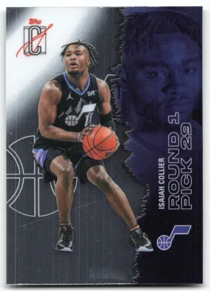 Isaiah Collier 2025-26 Topps Signature Class Chrome Utah Jazz