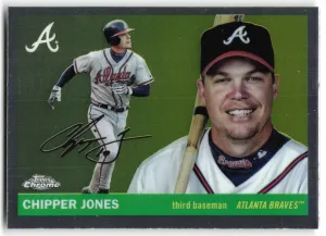 Chipper Jones 2025 Topps Chrome Platinum Atlanta Braves