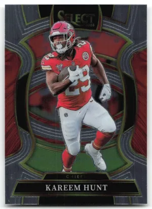 Kareem Hunt 2025 Panini Select Kansas City Chiefs