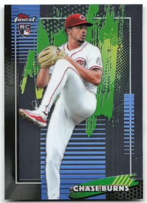 Chase Burns Rookie 2026 Finest Cincinnati Reds