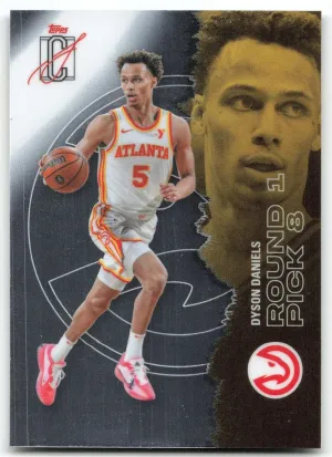 Dyson Daniels 2025-26 Topps Signature Class Chrome Atlanta Hawks