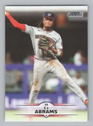 CJ Abrams 2025 Stadium Club Washington Nationals