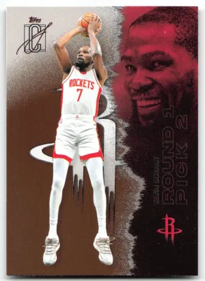 Kevin Durant 2025-26 Topps Signature Class Bronze Houston Rockets