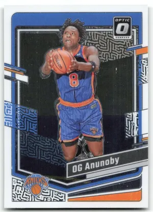 OG Anunoby 2023-24 Donruss Optic New York Knicks