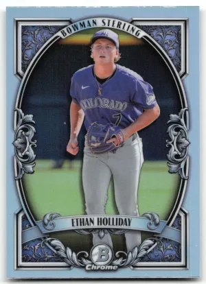 Ethan Holliday Prospect 2026 Bowman Sterling Colorado Rockies