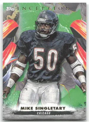 Mike Singletary 2024 Topps Inception Green Chicago Bears