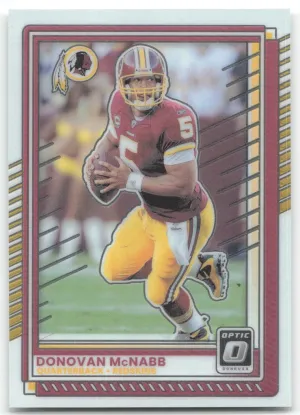 Donovan McNabb 2025 Donruss Optic Washington Redskins