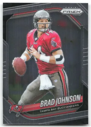 Brad Johnson 2025 Panini Prizm Tampa Bay Buccaneers
