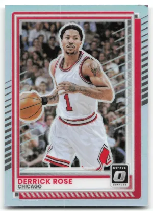 Derrick Rose 2025-26 Donruss Optic Holo Chicago Bulls