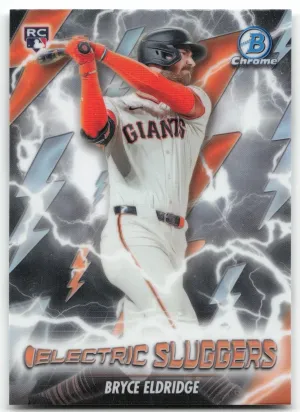 Bryce Eldridge Rookie 2026 Bowman Electric Sluggers San Francisco Giants