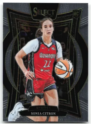Sonia Citron RC 2025 Panini Select WNBA Washington Mystics