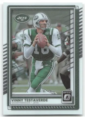 Vinny Testaverde 2025 Donruss Optic New York Jets
