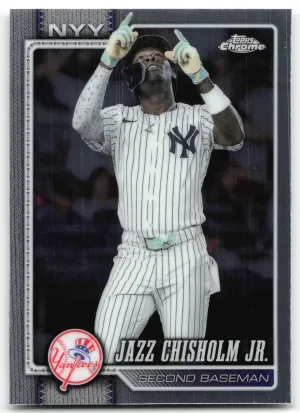 Jazz Chisholm Jr. 2026 Topps Chrome New York Yankees