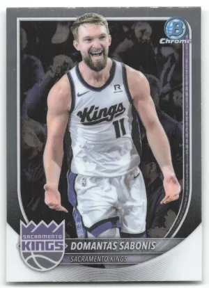 Domantas Sabonis 2025-26 Bowman Chrome Sacramento Kings
