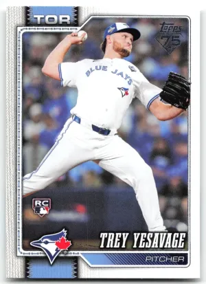 Trey Yesavage Rookie 2026 Topps Toronto Blue Jays