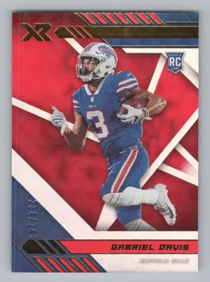 Gabriel Davis RC 2020 Panini XR Red #/249 Bills