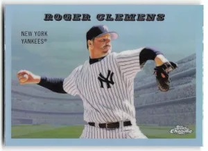 Roger Clemens 2025 Topps Chrome Platinum Rails and Sails New York Yankees
