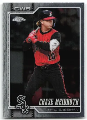 Chase Meidroth 2026 Topps Chrome Chicago White Sox