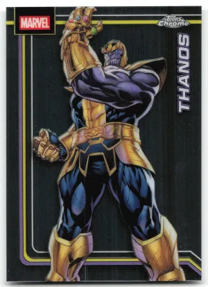 Thanos 2026 Topps Chrome Marvel Comics