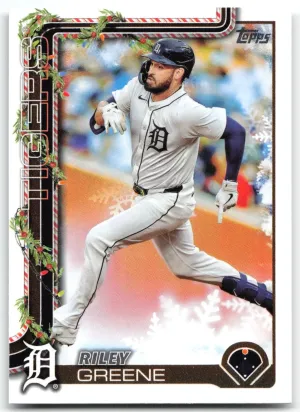Riley Greene 2025 Topps Holiday Tigers