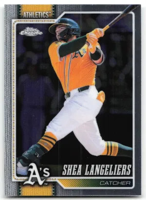 Shea Langeliers 2026 Topps Chrome Athletics