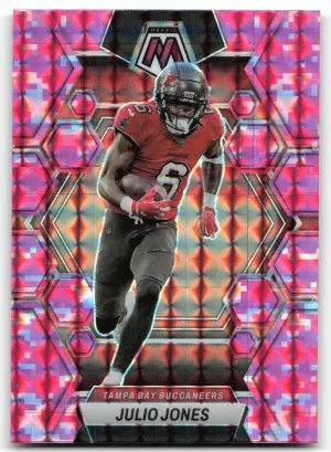 Julio Jones 2023 Panini Mosaic Camo Pink Mosaic Tampa Bay Buccaneers