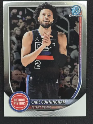 Cade Cunningham 2025-26 Bowman Chrome Detroit Pistons