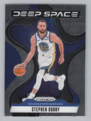 Stephen Curry 2024-25 Panini Prizm Deep Space Golden State Warriors