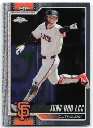 Jung Hoo Lee 2026 Topps Chrome San Francisco Giants