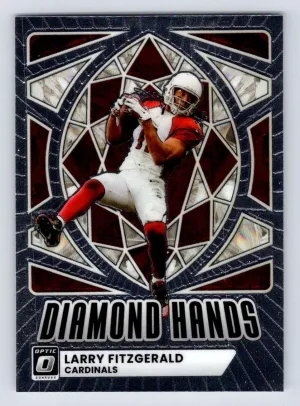 Larry Fitzgerald 2025 Donruss Optic Diamond Hands Cardinals