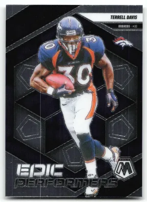 Terrell Davis 2025 Panini Mosaic Epic Performers Denver Broncos