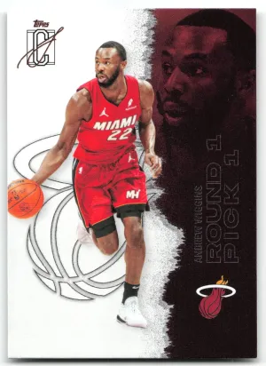 Andrew Wiggins 2025-26 Topps Signature Class Miami Heat