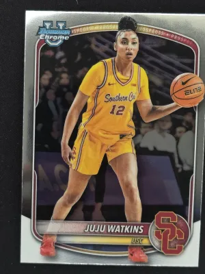 Juju Watkins 2025-26 Bowman Chrome Prospects USC Trojans