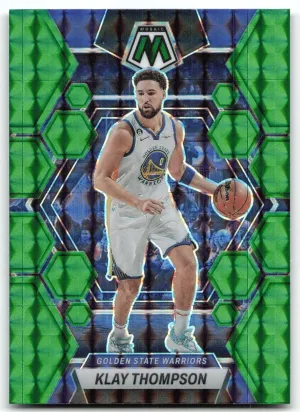 Klay Thompson 2022-23 Panini Mosaic Green Golden State Warriors