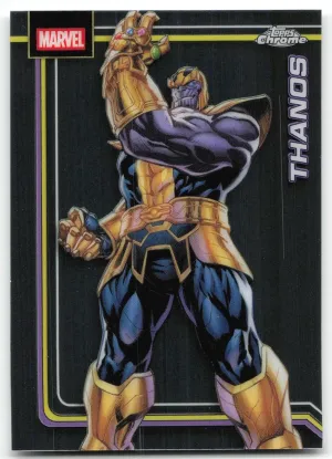 Thanos 2026 Topps Chrome Marvel Comics