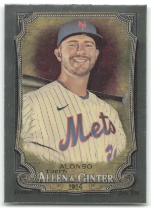 Pete Alonso 2024 Topps Allen & Ginter Chrome New York Mets