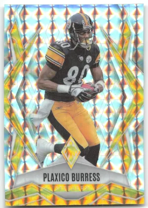 Plaxico Burress 2025 Panini Phoenix Silver Pyramids Prizm Steelers