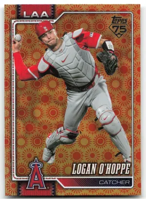 Logan O'Hoppe 2026 Topps Holiday Los Angeles Angels