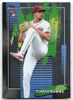 Chase Burns Rookie 2026 Finest Cincinnati Reds