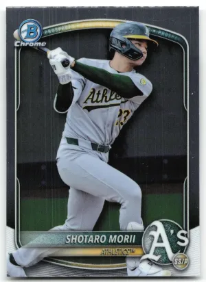 Shotaro Morii 2025 Bowman Draft Chrome Athletics